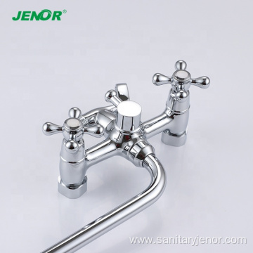 Anti-Rush Double Handle Bath Shower Faucet